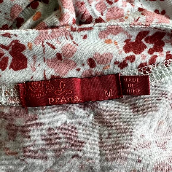 Prana Wrap robe Women Medium Tencel Modal Floral SOFT Comfort Everyday - Picture 4 of 11